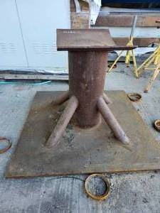 lot 50058 image: Industrial Steel Machine Base Mount 44x36 inches