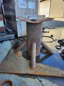 lot 50060 image: Industrial Steel Welding Table Base&nbsp