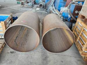 lot 50088 image: Large Industrial Steel Pipes - 50 Diameter