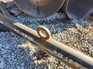 lot 50093 image: Used Industrial Steel Pipe Sections