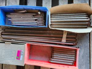 lot 50118 image: Industrial Threaded Steel Rods