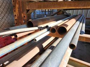 lot 50135 image: Used Industrial Steel Pipes - Mixed Lot