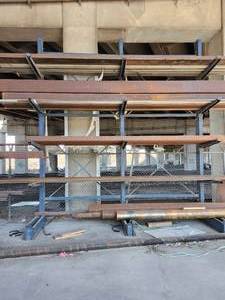 lot 50147 image: Industrial Steel Storage Rack System