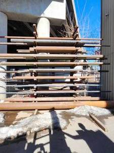 lot 50148 image: Industrial Steel Storage Rack System