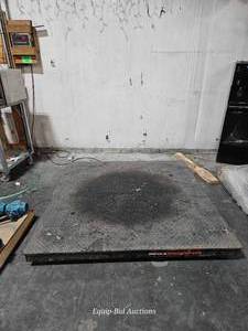 lot 10501 image: Rice Lake RoughDeck Floor Scale with IQ plus 355 Digital Indicator