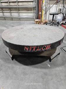lot 10503 image: Nitech Turntable with Sealed Air Instapak 900 Foam Packaging System