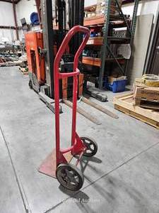 lot 50237 image: Red Industrial Hand Truck Dolly&nbsp