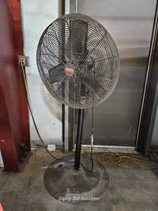 lot 50242 image: Dayton Industrial Pedestal Fan&nbsp