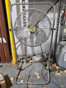lot 50271 image: Industrial Pedestal Fan - Airmaster Brand&nbsp