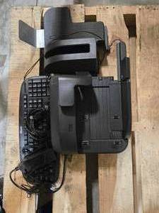 lot 50290 image: Computer Monitor Stand with Keyboard Dock