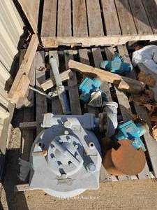 lot 50184 image: Industrial Valve Assembly Lot - Flowserve and Mounting Hardware&nbsp