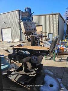 lot 50199 image: Knuth VHF 3 Plus Turret Milling Machine