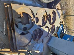 lot 50202 image: Industrial Steel sheet
