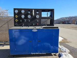 lot 50214 image: Barbee Industrial Hydraulic Test Bench&nbsp