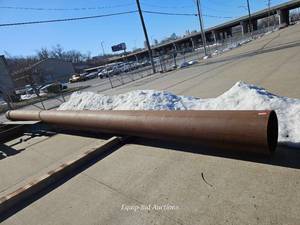 lot 50219 image: Large Industrial Steel Pipe Section&nbsp
