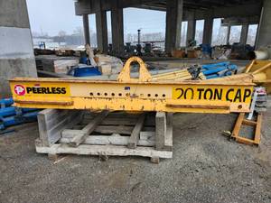 lot 10551 image: (1) Peerless 20 Ton Lifting Beam&nbsp&nbsp