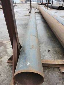 lot 50369 image: (1) 15-inch Industrial Steel Pipe - 26ft Length&nbsp