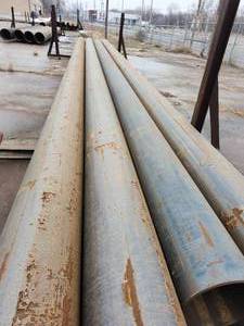 lot 50374 image: (1) 45ft  Industrial Steel Pipe - 16 inch Diameter&nbsp