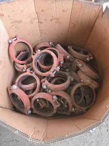 lot 50398 image: Victaulic 8-inch Heavy-Duty Pipe Couplings Lot