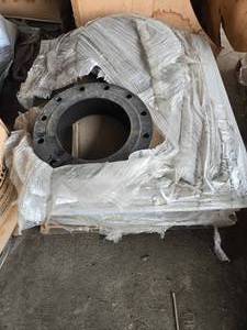 lot 50403 image: Industrial Steel Pipe Flange - New Old Stock