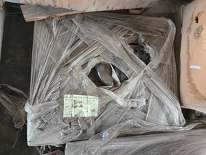 lot 50410 image: Vintage Industrial Steel Pipe Flanges Lot