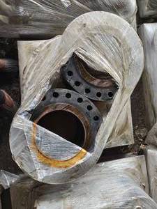 lot 50420 image: Industrial Steel Flange with Multiple Bolt Holes