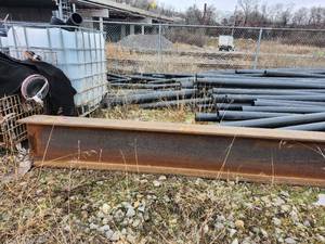 lot 43956 image: Steel I-Beam - 16.5 Length