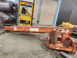 lot 43966 image: Industrial Steel Boom Extension Attachment