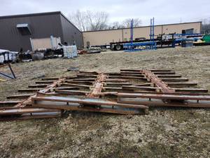 lot 43972 image: Industrial Steel Frame Support Structure