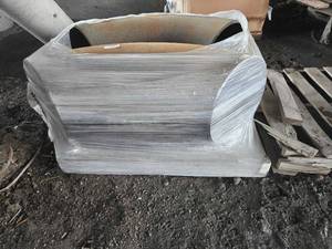 lot 45264 image: Industrial Steel Pipe Bends - New Wrapped