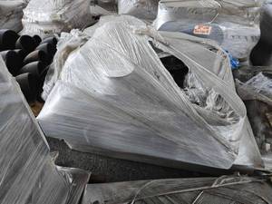 lot 50437 image: 12-inch Industrial Steel Pipe Flanges