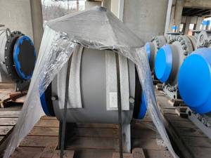 lot 50498 image: Valbart 16-inch Class 150 Industrial Ball Valve - New
