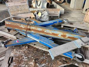 lot 48050 image: Industrial Steel I-Beam Support Structure