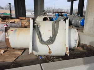 lot 48053 image: Industrial Insulated Pipe Section with Fabric Expansion Joint&nbsp