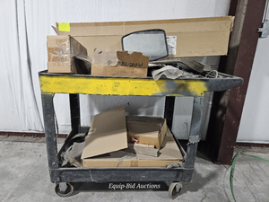 lot 50500 image: Heavy Duty Utility Cart W Contents