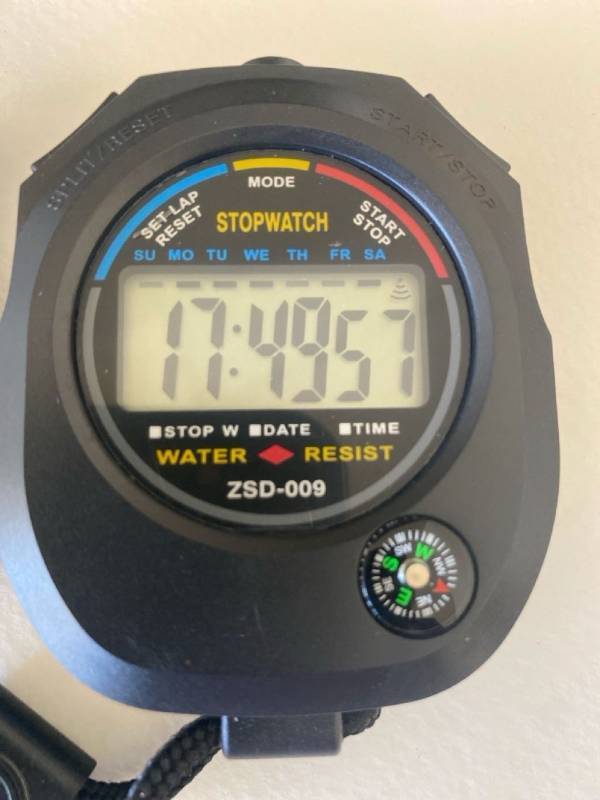 lot 2500 image: Multi-Function Electronic Digital Sport Stopwatch Timer, Large Display with Date Time and Alarm Function,Suitable for Sports Coaches Fitness Coaches and Referees