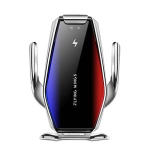 lot 12023 image: Wireless Car Charger Mount, Infrared Sensor Automatic Clamping Mount 15W Fast Wireless Car Phone Holder for Apple iPhone 14131211ProXXRXS, Sensor Air Vent Cell Phone Car Mount for Samsung