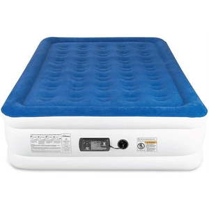 lot 12066 image: SoundAsleep Dream Series Air Mattress with ComfortCoil Technology & Internal High Capacity Pump - Full Size - Retail $139.95