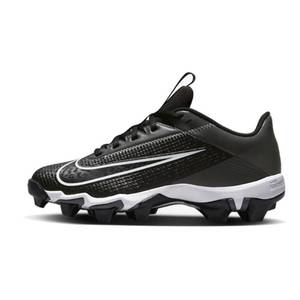 lot 12122 image: Nike Boys Vapor Edge Shark 2 Football Cleats Black  White Size 4 Medium