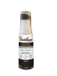 lot 12136 image: Varathane 368031 Less Mess Wood Stain and Applicator, 4 oz, Ebony