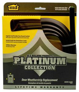 lot 14020 image: M-D Building Products 91891 Platinum Collection Replacement Door Weatherstrip, 84-Inch