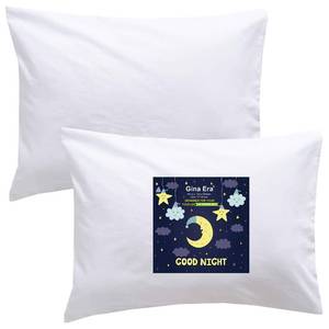 lot 14022 image: Avocado Design, See Photos AGina Era Ergonomic Toddler Pillowcase,(2 Pack) 100% Cotton Pillowscase, Size14  19 inch,Fits Kids Pillows sizesd 13 x 18 or 12x 16 - Machine Washable (Style4)