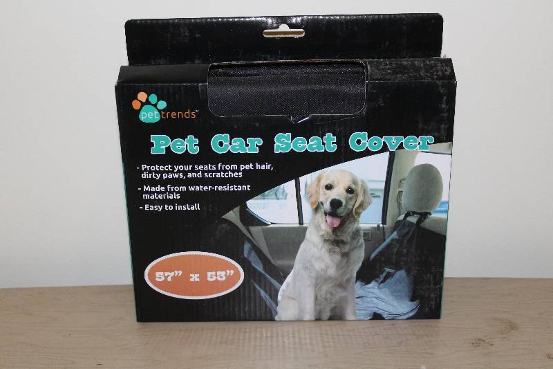 lot 7706 image: 57 x 53 Pet Car Seat Cover- Neat