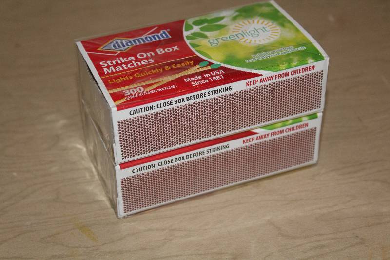 lot 7724 image: Lot of 2, 300 ct. Large Kitchen Matches- Never Been Opened
