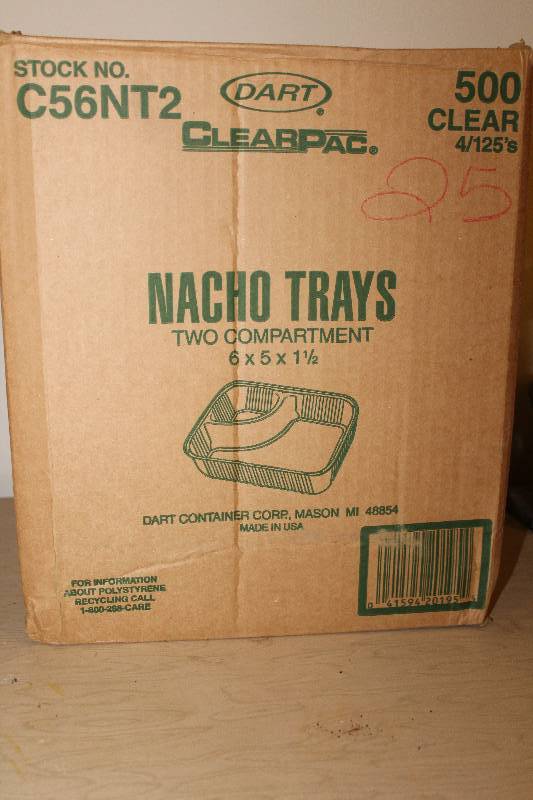 lot 7738 image: 500 ct. Nacho Trays- What a Deal