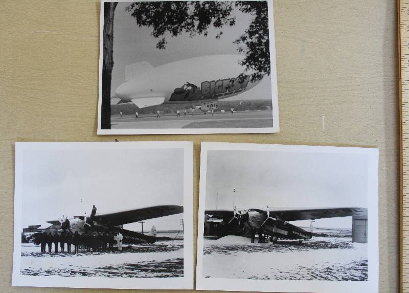 lot 8092 image: Lot of 3 Aircraft Black and White Prints- 8x10- Cool
