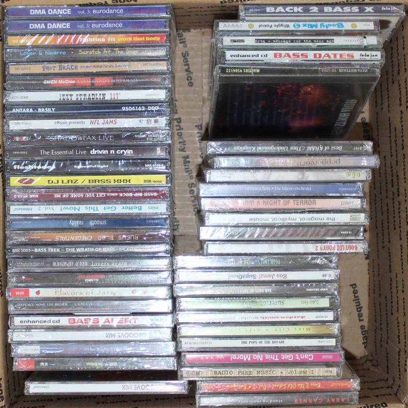 lot 8093 image: Lot of 51 New CDs- What a Steal