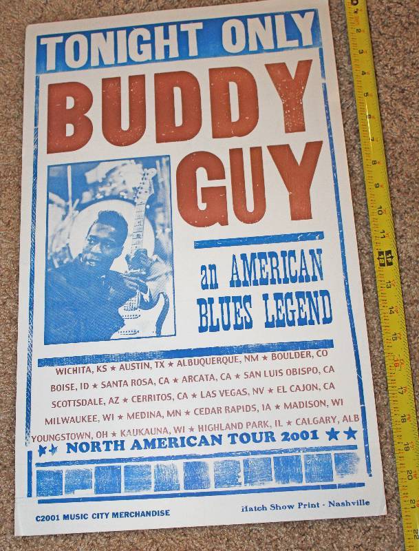 lot 7754 image: Buddy Guy Poster- Cool