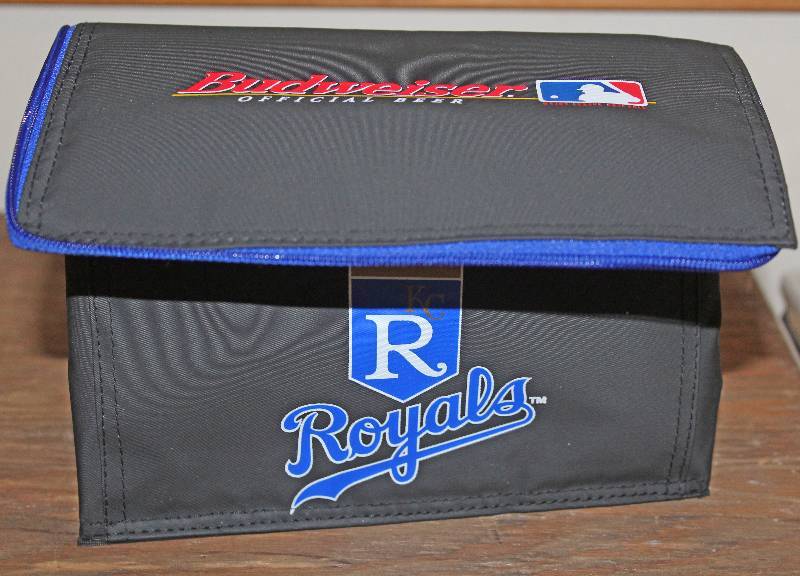 lot 7774 image: RoyalsBudweiser Soft Side Cooler- Cool