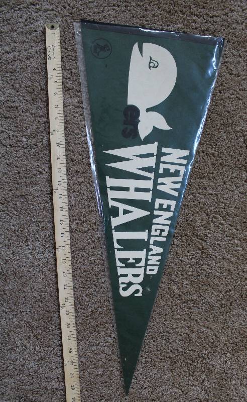 lot 8113 image: New England Whalers Pennant